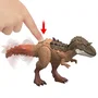 Jurassic World Mega Action Grogosaurus, Figurine Dinosaure Gorgosaurus à Grande Échelle avec Attaque par Molette et Évolution, JKL86
