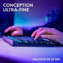 Logitech G G515 TKL Lightspeed - Clavier Gamer Sans Fil AZERTY Noir