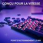 Logitech G G515 TKL Lightspeed - Clavier Gamer Sans Fil AZERTY Noir
