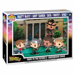 Funko Pack 5 POP Moments Deluxe Retour vers le futur Hoverboard Chase