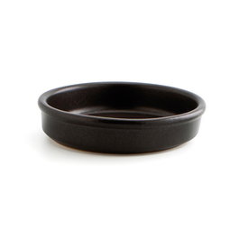 Anaflor Cazuela Barro Anaflor en Céramique, Noir, 17 cm, 16 Unités, Fabriqué en Espagne