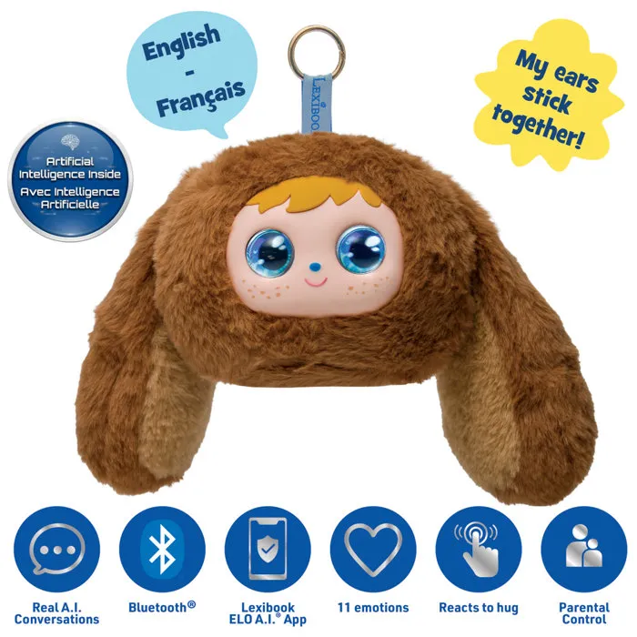 Lexibook ELO-Coco - Ma peluche parlante interactive avec IA Lexibook ELO-Coco - Ma peluche parlante interactive avec IA