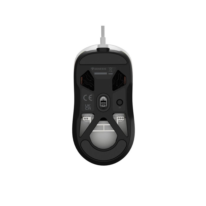 Souris Genesis NMG-2190 Blanc 12000 dpi