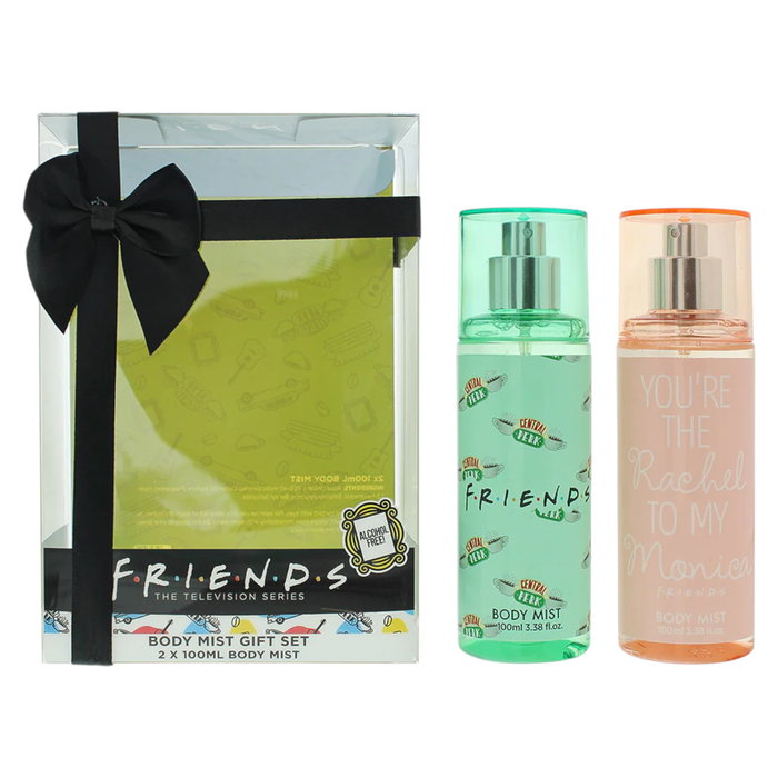 Warner Bros Friends Duo Set Corps - Spray Corporel Hydratant et Lissant (2 x 100 ml) - Soins du Corps pour Femme Warner Bros Friends Duo Set Corps - Spray Corporel Hydratant et Lissant (2 x 100 ml) - Soins du Corps pour Femme