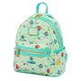 LOUNGEFLY Mochila Water Tipe Pokemon, sac à dos pour adulte et collection, dimensions 26.5 cm x 24 cm x 17 cm