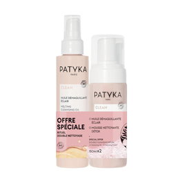 Patyka Huile démaquillante 150ml + mousse