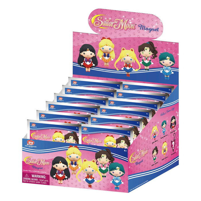 Monogram Int. Sailor Moon blind pack aimants Series 1 Display (12) Monogram Int. Sailor Moon blind pack aimants Series 1 Display (12)