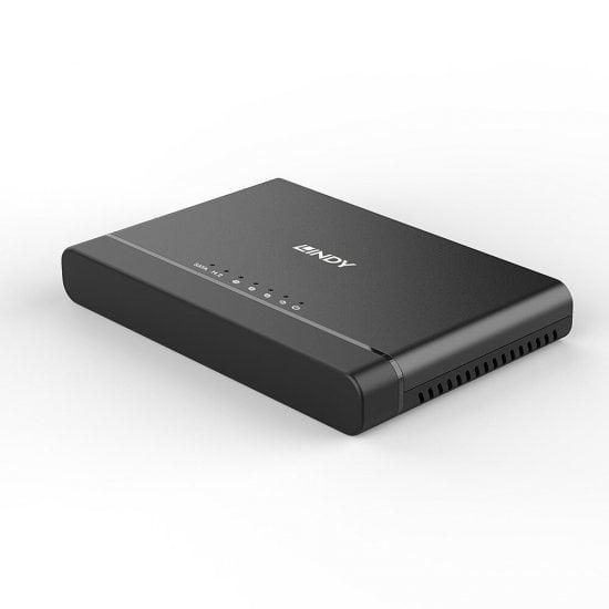 Lindy USB 3.2 Type C M.2 NVMe & SATA SSD Clone Station avec Offline Cloning pour SSD/HDD USB 3.2 Gen 2 10Gbps
