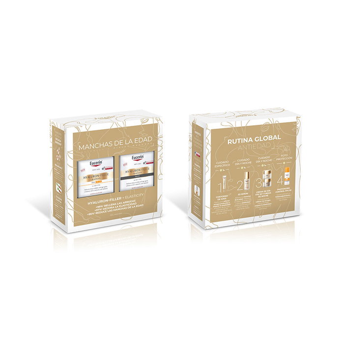 Eucerin Hyaluron Filler Crème de Jour SPF30 + Elasticity Crème de Nuit Coffret 50ml x2