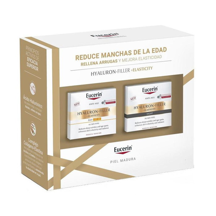 Eucerin Elasticity Filler Crème Jour 50ml + Crème Nuit 50ml - Soin Anti-Âge Redensifiant Eucerin Elasticity Filler Crème Jour 50ml + Crème Nuit 50ml - Soin Anti-Âge Redensifiant