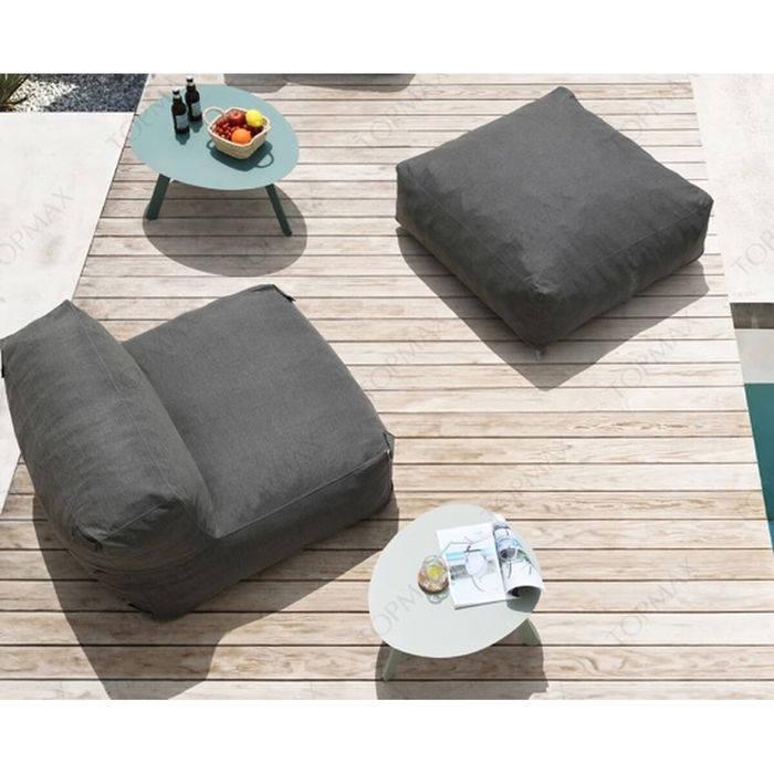 Chaise de jardin Home ESPRIT Gris 90 x 87 x 65 cm Chaise de jardin Home ESPRIT Gris 90 x 87 x 65 cm