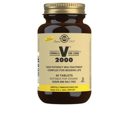 Solgar VM 2000 Formule Multinutriments Multivitamines Antioxydants 60 Comprimés