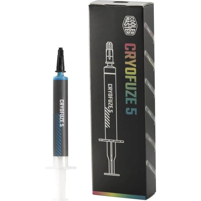 Cooler Master Pâte Thermique Cryofuze 5 Blue MGY-ADSB-N03G-R1 Haute Performance pour Processeur et GPU