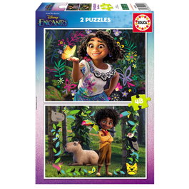 EDUCA BORRAS Puzzle Encanto Disney 2x48 pièces