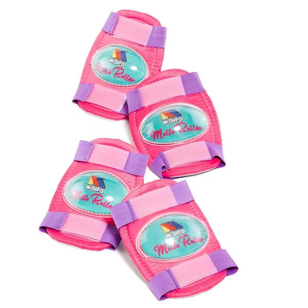 Molto - Mes premiers patins à roulettes roses - Pour enfants à partir de 3 ans - Adaptés aux pointures 25 à 30