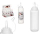 KINVARA Lot de 48 Bouteilles en Plastique pour Sauce 200 ml