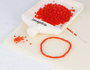 Innspiro Rocaille de verre ronde aurora boreale rouge 2,3mm 120g