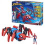 Hasbro Figurine Marvel Spider-Man Web Splashers - Véhicule aracnolanceur avec projectiles et eau, à partir de 4 ans