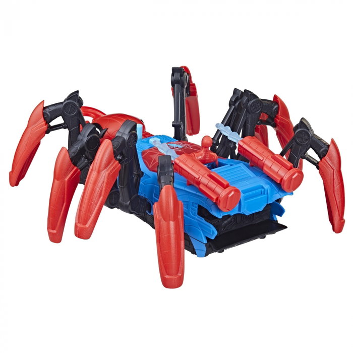 Hasbro Figurine Marvel Spider-Man Web Splashers - Véhicule aracnolanceur avec projectiles et eau, à partir de 4 ans