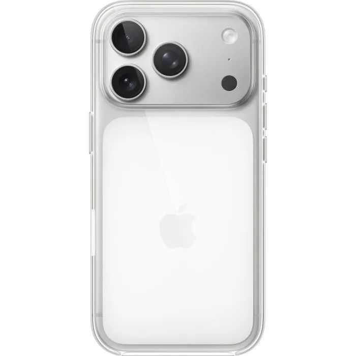 Apple Coque transparente pour iPhone 17 Pro avec compatibilité MagSafe