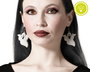 Boucles d'oreilles fantôme avec lumière intégrée - Accessoire Halloween 2025 - Idéales pour fêtes déguisées et soirées thématiques