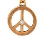 Alex And Ani Bracelet Symbole Paix Doré