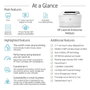 HP LaserJet Enterprise M406dn - Imprimante Laser Monochrome 40 ppm, Impression Recto-Verso Auto, Sécurité Dynamique, Port USB