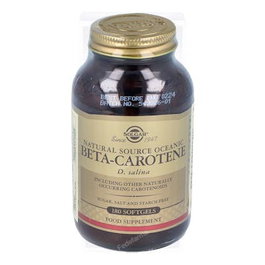 SOLGAR Beta-Caroteno Oceánico 7mg 180 capsules