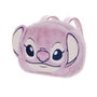 Karactermania Mochila Angel - Sac à dos en peluche avec visage et cœur - 20 x 25 x 12 cm - Rosa - Polyester - À partir de 36 mois
