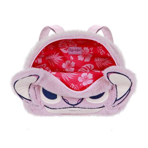 Karactermania Mochila Angel - Sac à dos en peluche avec visage et cœur - 20 x 25 x 12 cm - Rosa - Polyester - À partir de 36 mois Karactermania Mochila Angel - Sac à dos en peluche avec visage et cœur - 20 x 25 x 12 cm - Rosa - Polyester - À partir de 36 mois