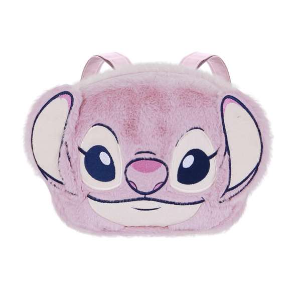 Karactermania Mochila Angel - Sac à dos en peluche avec visage et cœur - 20 x 25 x 12 cm - Rosa - Polyester - À partir de 36 mois Karactermania Mochila Angel - Sac à dos en peluche avec visage et cœur - 20 x 25 x 12 cm - Rosa - Polyester - À partir de 36 mois