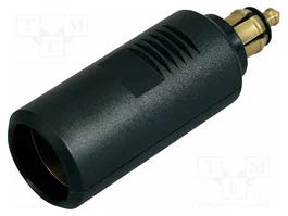 PRO CAR Adaptateur de prise d'allume-cigare automobile 16A noir