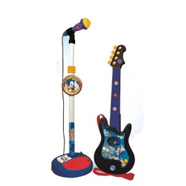 Reig Conjunto - Kit Guitare et Microphone avec Piles pour Enfants à partir de 3 Ans - Langue Espagnol