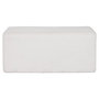 Banquette Home ESPRIT Blanc Polyester Bois MDF 100 x 45 x 43 cm