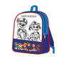 Cerdà - Kit DIY pour sac à dos Paw Patrol, créativité et jeu pour enfants à partir de 3 ans, dimensions 30 x 38 x 14 cm, bleu