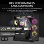 Corsair Kit de démarrage ventilateurs iCUE LINK RX140 RGB Max Dual Fan, 14 cm, Noir