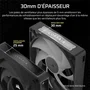 Corsair Kit de démarrage ventilateurs iCUE LINK RX140 RGB Max Dual Fan, 14 cm, Noir