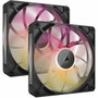 Corsair Kit de démarrage ventilateurs iCUE LINK RX140 RGB Max Dual Fan, 14 cm, Noir