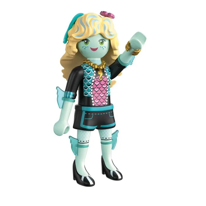 Playmobil 71998 Figurine Monster High Lagoona Blue, Jeu de Construction avec Accessoires, Jouet pour Enfants dès 4 Ans