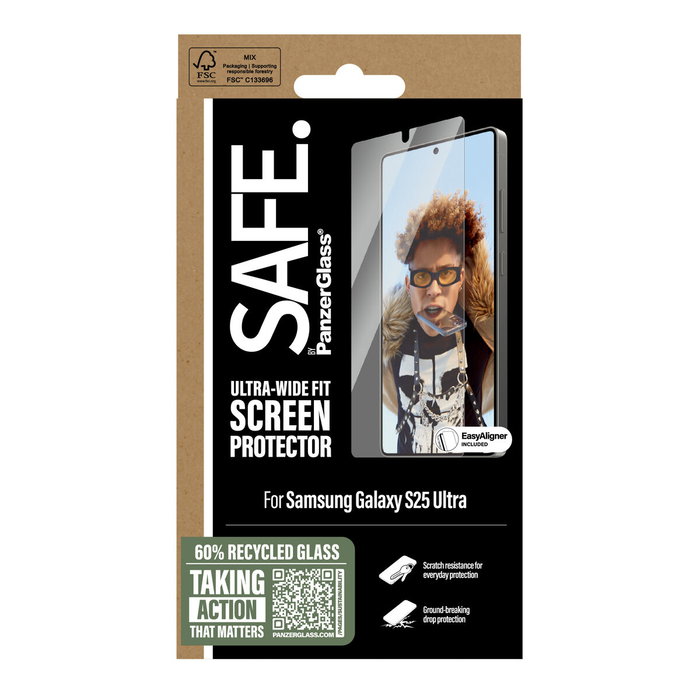 PanzerGlass Film Protecteur pour Samsung S25 Ultra