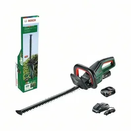 Bosch UniversalHedgeCut 18V-55 - Taille-haies sans fil 18V, batterie et chargeur, lame 55 cm, coupe 20 mm, système Anti-blocage