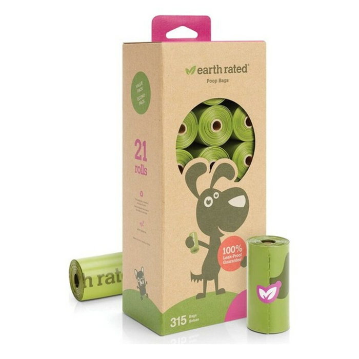 Earth Rated Rouleaux de sacs de rechange Lavande (21 x 15 unités) Earth Rated Rouleaux de sacs de rechange Lavande (21 x 15 unités)
