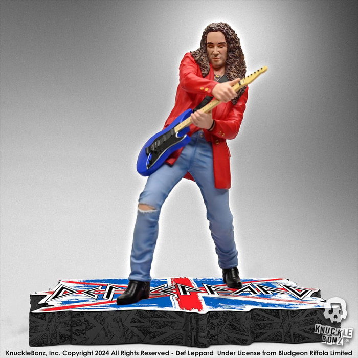 Def Leppard statuette Rock Iconz Vivian Campbell 24 cm Def Leppard statuette Rock Iconz Vivian Campbell 24 cm