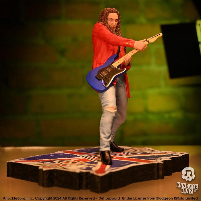 Def Leppard statuette Rock Iconz Vivian Campbell 24 cm Def Leppard statuette Rock Iconz Vivian Campbell 24 cm