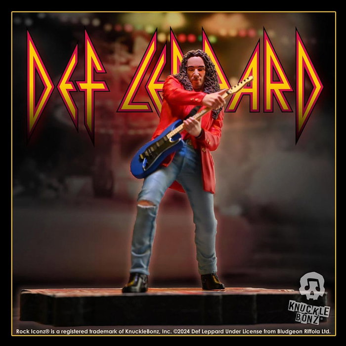 Def Leppard statuette Rock Iconz Vivian Campbell 24 cm Def Leppard statuette Rock Iconz Vivian Campbell 24 cm