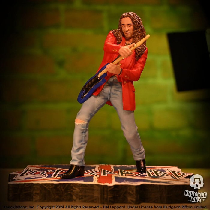 Def Leppard statuette Rock Iconz Vivian Campbell 24 cm Def Leppard statuette Rock Iconz Vivian Campbell 24 cm