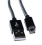 Elbe Câble USB Micro USB CA-118-MICRO 1 mètre Haute Vitesse de Charge et Transfert de Données jusqu'à 480Mbps Compatible QC 2A