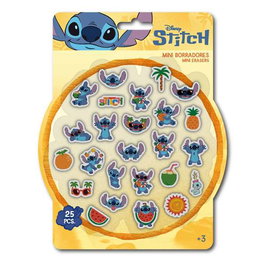 Stitch, Gomme à effacer par 25, Stitch, 19.2 x 24.1 x 2.0 cm, Multicolore, À partir de 3 ans