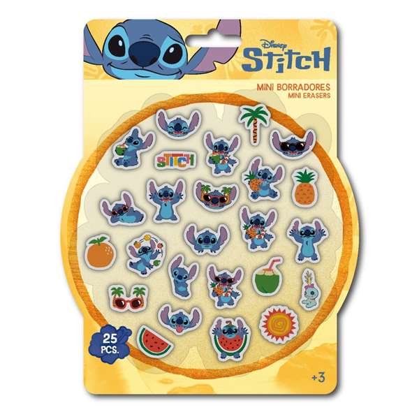 Stitch, Gomme à effacer par 25, Stitch, 19.2 x 24.1 x 2.0 cm, Multicolore, À partir de 3 ans Stitch, Gomme à effacer par 25, Stitch, 19.2 x 24.1 x 2.0 cm, Multicolore, À partir de 3 ans