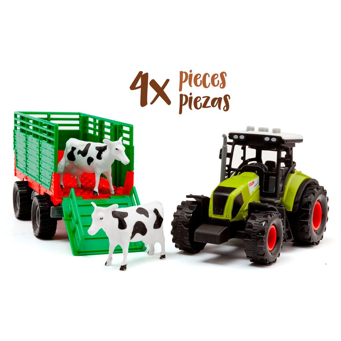 Molto Tracteur avec Remorque, Lumière et Son Molto Tracteur avec Remorque, Lumière et Son